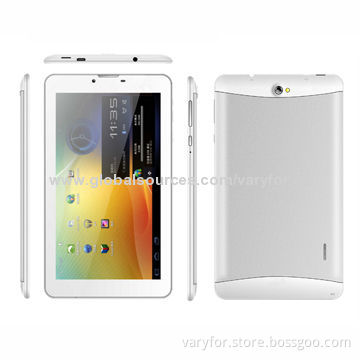 7-inch Tablet PC with 3G Mobile Phone Function, Dual Core/Dual Camera with GPS, Wi-Fi and Bluetooth